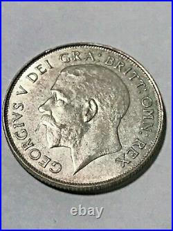1924 Great Britain Silver Shilling XF #19165