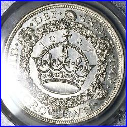 1927 PCGS PR 64 George V Crown Great Britain Proof Wreath Silver Coin 23020501C