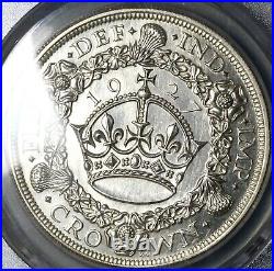 1927 PCGS PR 64 George V Crown Great Britain Proof Wreath Silver Coin 23020501C