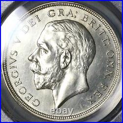 1927 PCGS PR 64 George V Crown Great Britain Proof Wreath Silver Coin 23020501C