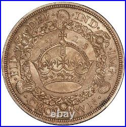 1928 Great Britain 1 One Crown Silver Coin PCGS MS 64 KM# 836