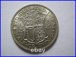 1932 Silver Half Crown RARE Great Britain King George V English Coin. 925 #1932