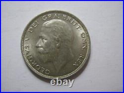 1932 Silver Half Crown RARE Great Britain King George V English Coin. 925 #1932