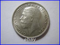 1932 Silver Half Crown RARE Great Britain King George V English Coin. 925 #1932