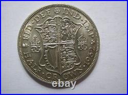 1932 Silver Half Crown RARE Great Britain King George V English Coin. 925 #1932