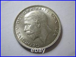 1932 Silver Half Crown RARE Great Britain King George V English Coin. 925 #1932