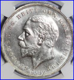 1935 Great Britain George V Crown NGC MS64 silver