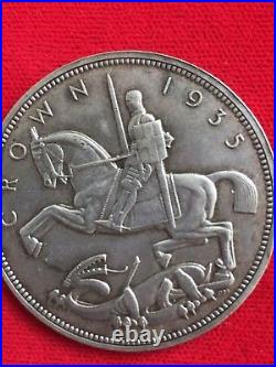 1935 Great Britain Silver Crown King George V