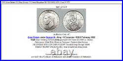 1940 Great Britain UK King George VI United Kingdom SILVER SHILLING Coin i91970