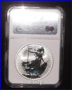 1998 Ngc Ms-69 Great Britain 2 Pounds Slabbed As 1999