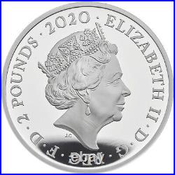 1 Ounce Silver Proof Music Legends Queen 2 £ UK 2020 Royal Mint Great Britain