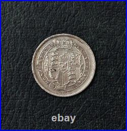 1 Shilling Schilling 1819 UK Great Britain George III KM# 666, Silver Silver RARE