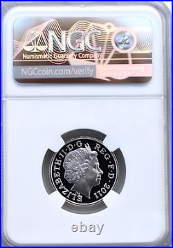 2011 Silver £1 Cardiff Proof One Pound Coin NGC PF70 Great Britain Royal Mint