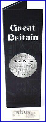 2013 Proof Silver Plated Spot Gold Great Britain 12 Coin History Collectors Set