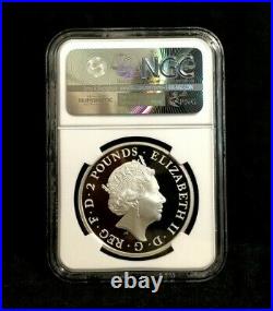 2015 Great Britain NGC PF70 Silver 1 oz Britannia Early Releases