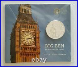 2015 The Royal Mint Big Ben One Hundred Pounds £100 Fine Silver Coin BUNC BU UK