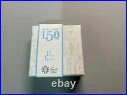 2016 Royal Mint Beatrix Potter Peter Rabbit Silver Proof Colour UK 50P Boxed COA