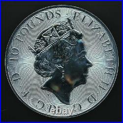 2018 Great Britain Queen's Beast GRIFFIN OF EDWARD III 10 Oz. 9999 Silver £10