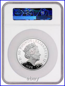 2018 Great Britain Sapphire Coronation 5 oz Silver NGC PF69 UC FR WithBox SKU54198