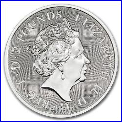 2019 Great Britain 1 oz Silver Valiant Coin X3 GEM BU in Capsule 2019 PRISTINE