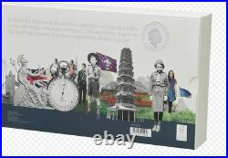 2019 Great Britain 50p Ngc Pf70 Silver Celebrating 50 Years Kew Gardens Set Fr