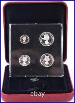 2019 Silver Proof Maundy Money Coin Set St Georges Chapel Very Scare Rare