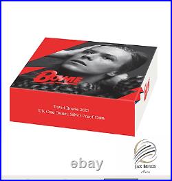 2020 2pd Great Britain 1oz Silver Proof David Bowie Ngc Pf70 Ucam First Releases