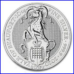 2020 Great Britain 10 oz Silver Queen's Beasts The Yale