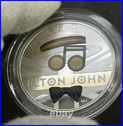 2020 Great Britain 1 oz Proof Silver Music Legends Elton John