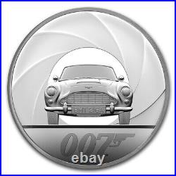 2020 Great Britain Elizabeth II Silver Proof James Bond 007 500 Pounds Kilo