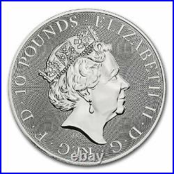 2021 Great Britain 10 oz Silver Queen's Beasts The White Lion SKU#218669