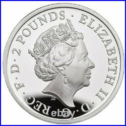 2021 Great Britain Britannia Proof & Reverse 2-Coin x 1 oz Silver Set