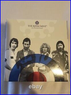 2021 Great Britain Music Legends The Who 2 Oz Silver Proof Coin