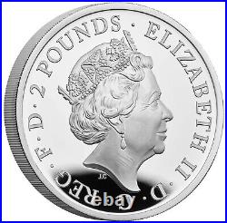 2022 £2 Great Britain BRITANNIA 1 Oz Silver Proof Coin