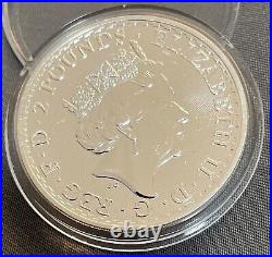 2022 2 Pounds Silver Great Britain Britannia Susanna Blunt queen
