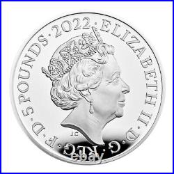 2022 Great Britain 28.28 g Silver £5 40th Birthday Duke of Cambridge PF