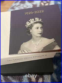 2022 Great Britain 5 £ Silver Proof Her Majesty Queen Elizabeth