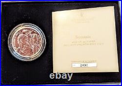 2022 Great Britain Britannia Premium Exclusive 1 oz Silver Coin BU, Royal Mint