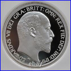 2022 Great Britain King Edward VII 5Pounds 2oz Silver Proof Coin NGC PF 69 UC FR