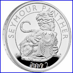 2022 Great Britain Royal Tudor Beasts Seymour Panther 1 oz Silver £2 PRESALE