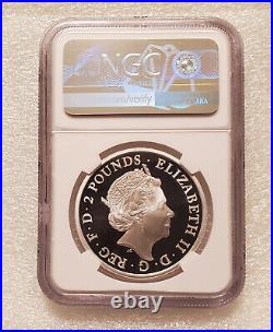 2022 UK. Great Britain Britannia Proof 1 oz Silver Coin NGC PF70 UCAM FR withCOA