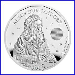 2023 Great Britain 1 Oz Silver Proof Albus Dumbledore Harry Potter 2 £ UK RM