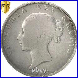 #96565 Coin, Great Britain, Victoria, 1/2 Crown, 1842, PCGS, VG08, VG(8-10), S