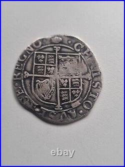 CHARLES 1 ONE SHILLING Hammered Silver Coin Great Britain