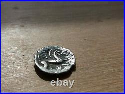 Celtic Iron Age Britain Boar Horse Silver Unit 0.91 Grams R01GB