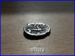 Celtic Iron Age Britain Boar Horse Silver Unit 0.91 Grams R01GB