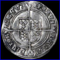 Edward VI, 1547-53. Shilling, mm. Tun, 1553