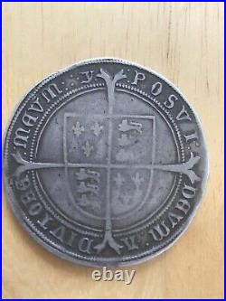 Edward VI Crown 1551 VF