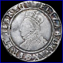 Elizabeth I, 1558-1603. Shilling, mm. Escallop, 1584-6. Bust 3B