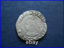 Elizabeth I silver Threehalfpence 1561 S. 2568 mm pheon Third issue VF grade